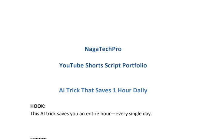 write ai tool review scripts